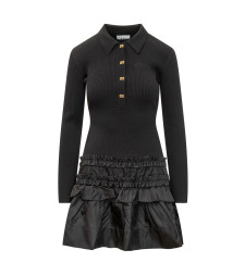 [GANNI] Long sleeve dress FW25 K2523 099