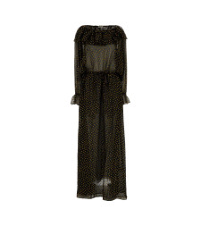 [BODE] Long sleeve dress SS25 WRF24DR036 BKMLT
