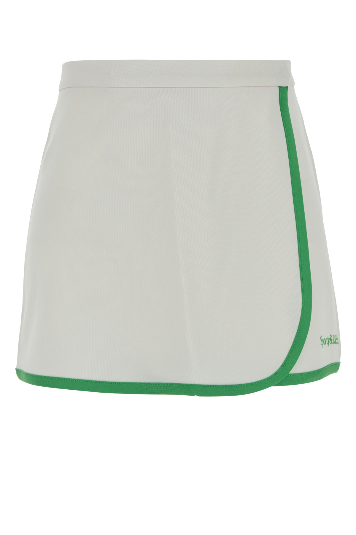 [SPORTY & RICH] Mini skirt SS25 SK009S408SW WHITE