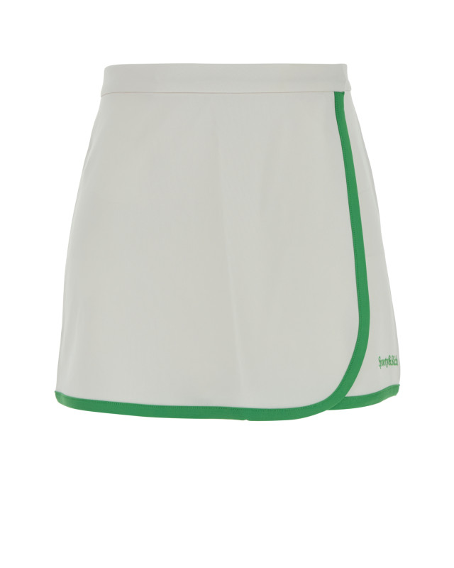 [SPORTY & RICH] Mini skirt SS25 SK009S408SW WHITE