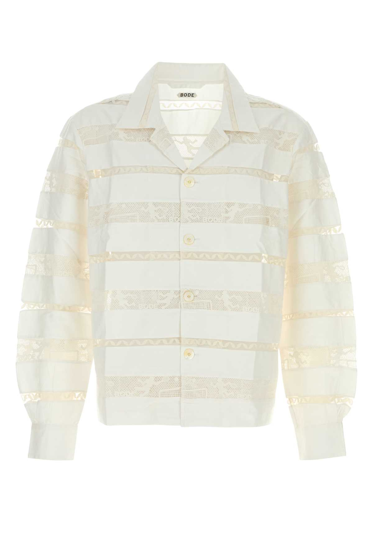 [BODE] Shirts Long Sleeve SS25 MRF24SH040 CREAM