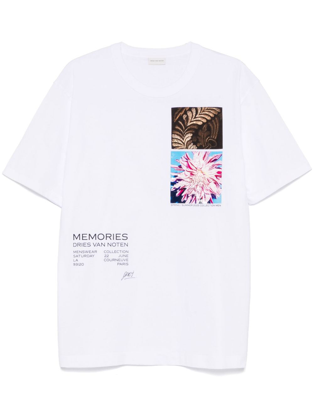 [DRIES VAN NOTEN] T-shirts Short Sleeve SS25 2510211091600