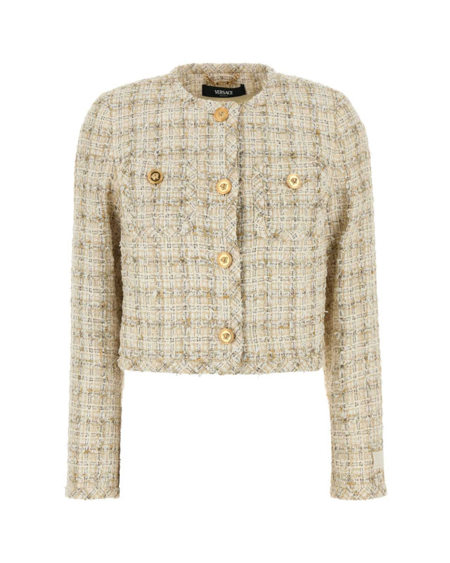 [Versace] Tweed jacket SS25 10189441A13646 2KN80