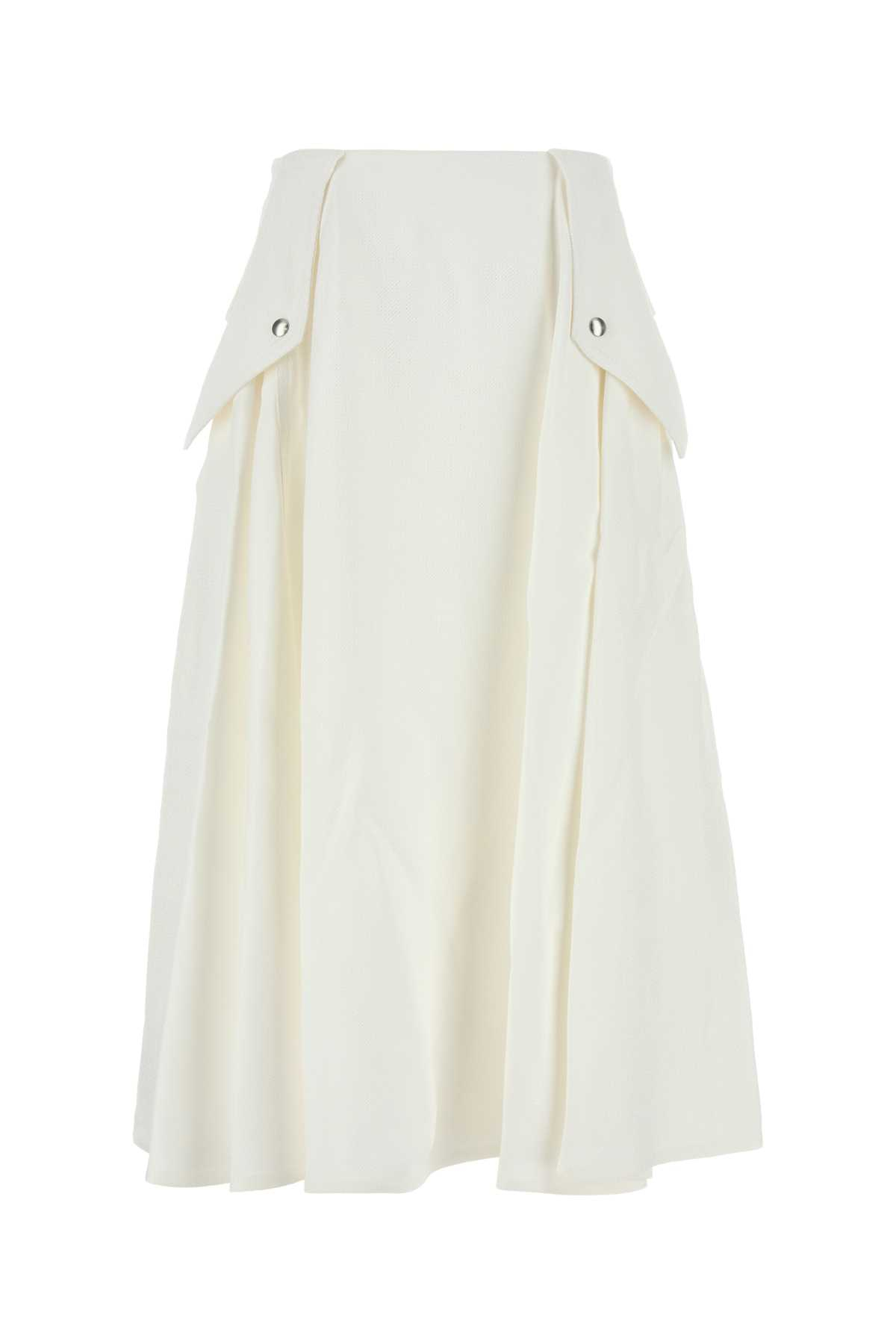 [Bottega Veneta] Long skirt SS25 820015V5EN0 9071