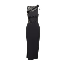 [Coperni] Sleeveless dress FW25 COPR217F5021 BLACK