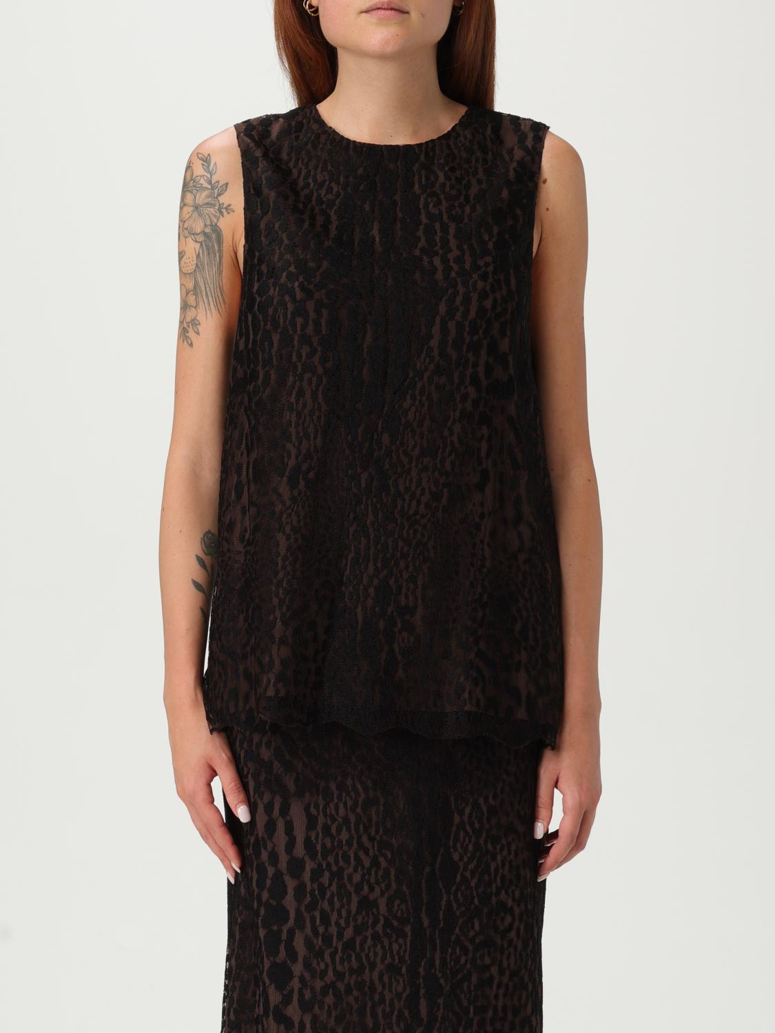 [Tom Ford] T-shirts Sleeveless FW25 TS2117FAX1546X BLCH