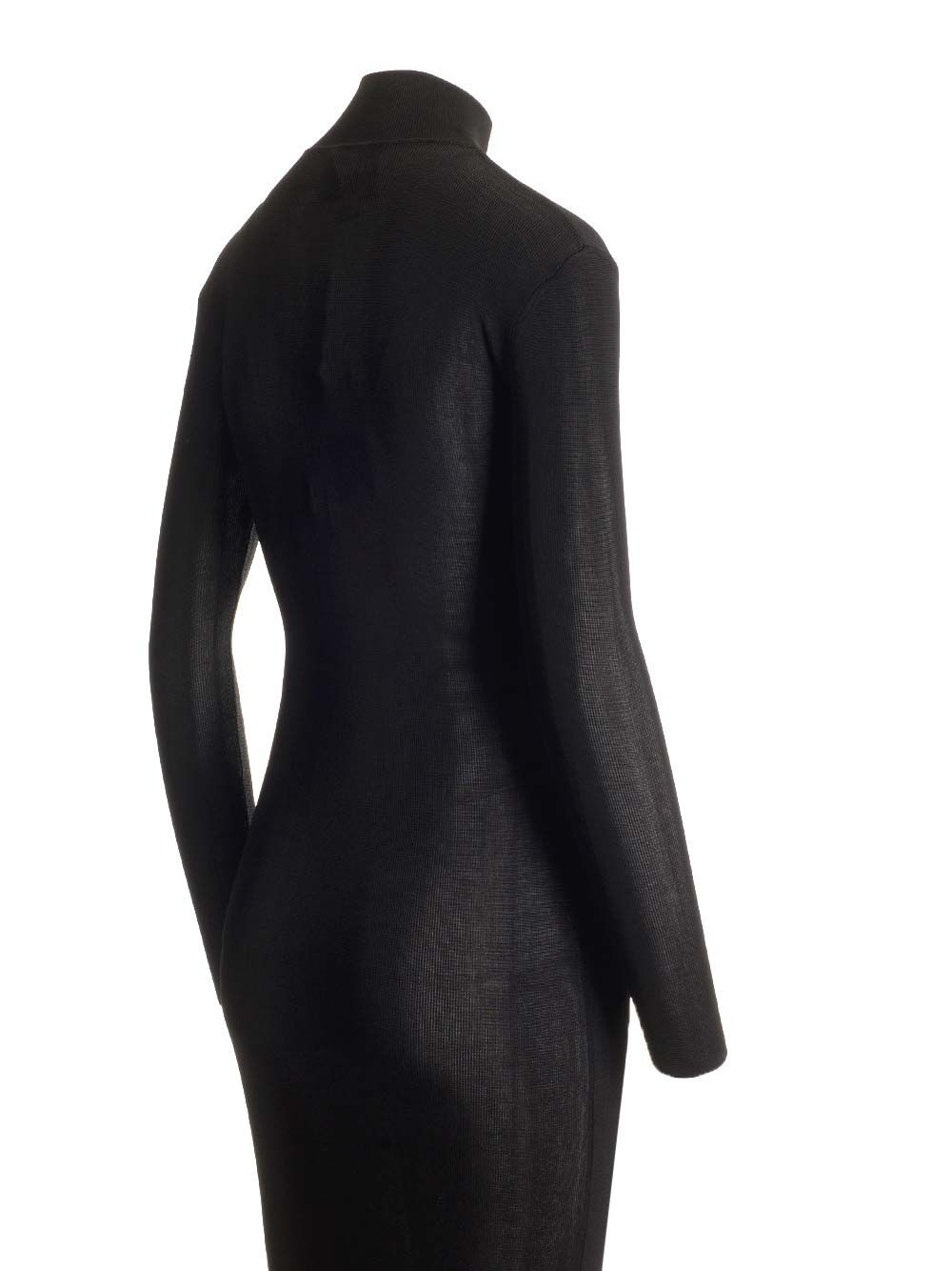 [Self Portrait Residency] Long sleeve dress SS25 SS25-CK-005XBBLACK