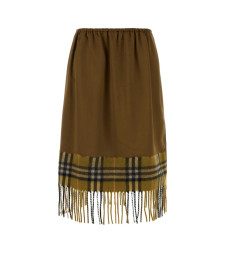 [Burberry] Midi skirt SS25 8098591 C1428