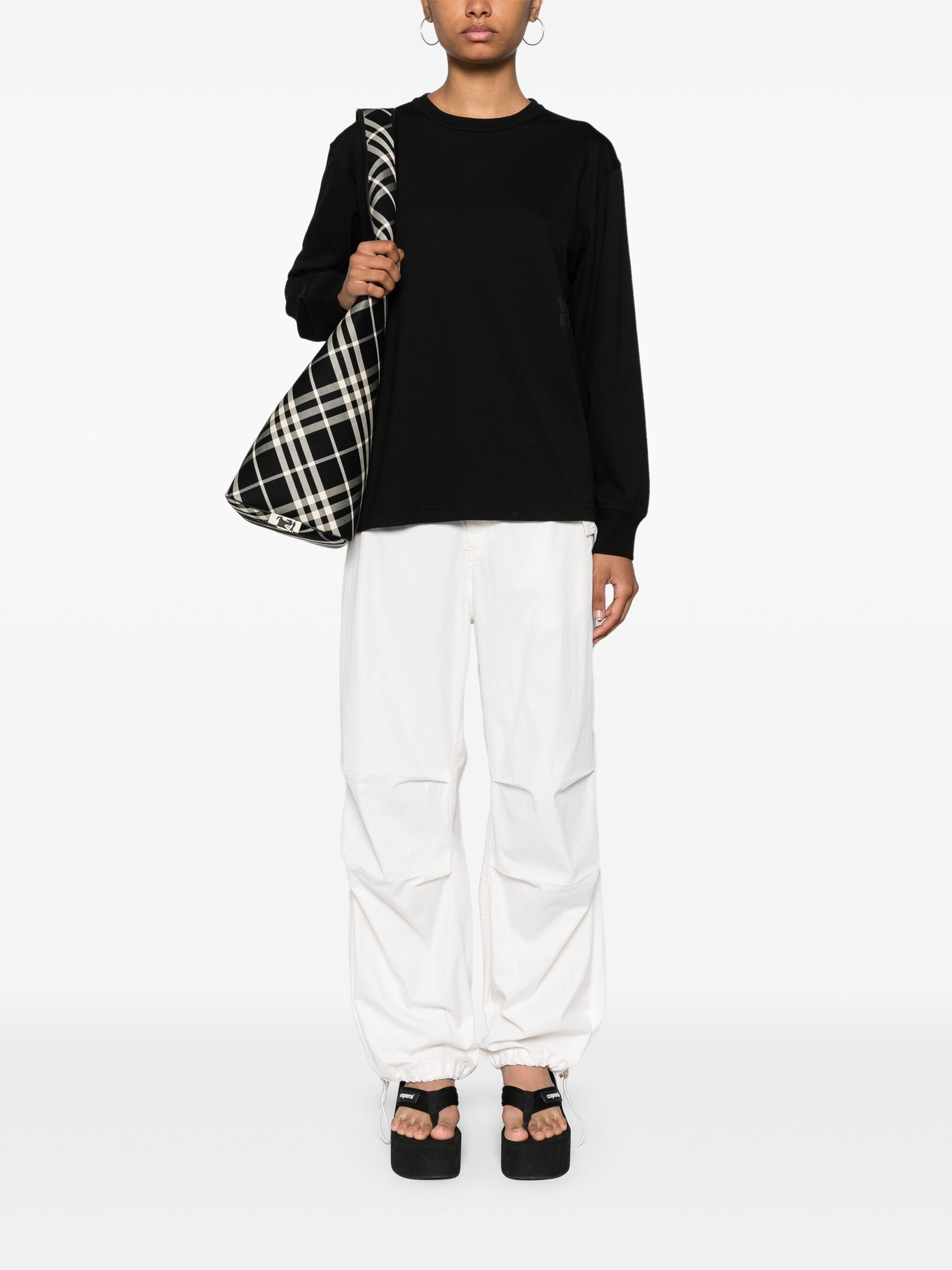 [ALEXANDER WANG] T-shirts Long Sleeve SS25 4CC3241519
