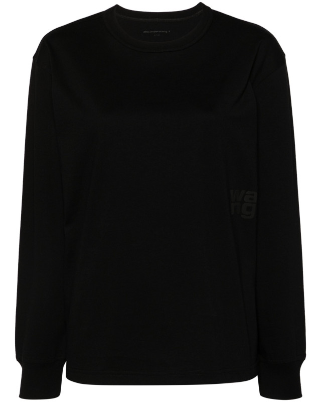 [ALEXANDER WANG] T-shirts Long Sleeve SS25 4CC3241519