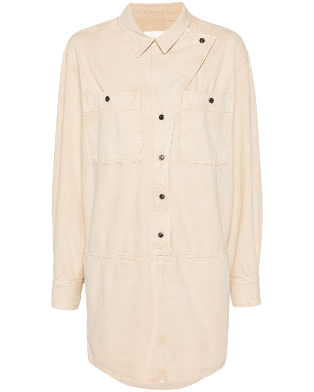 [Marant Etoile] Long sleeve dress SS24 RO0329FAB1H04E