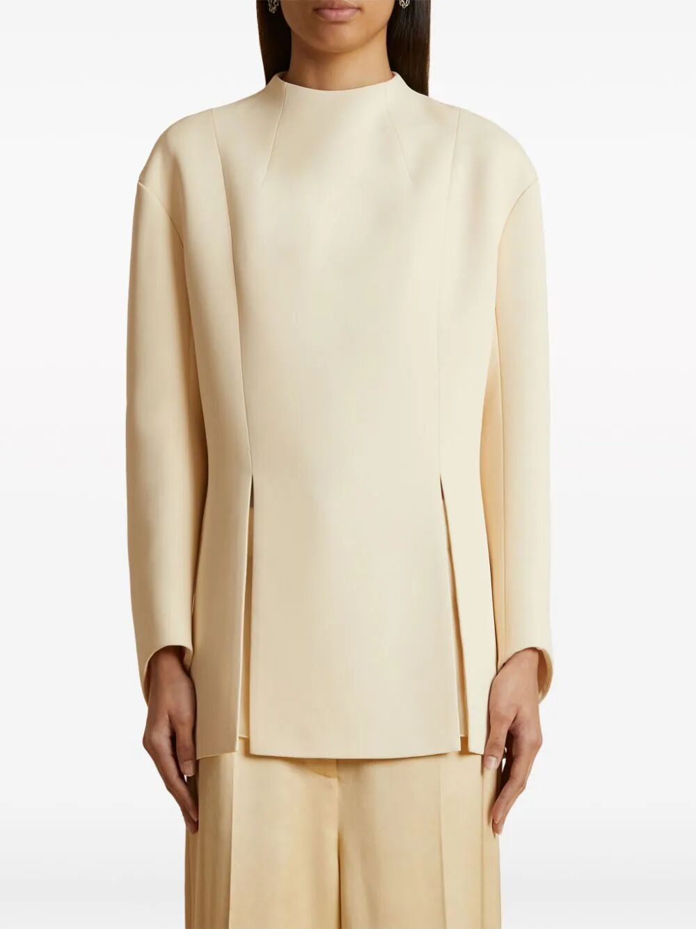 [KHAITE] T-shirts Long Sleeve FW23 23094070