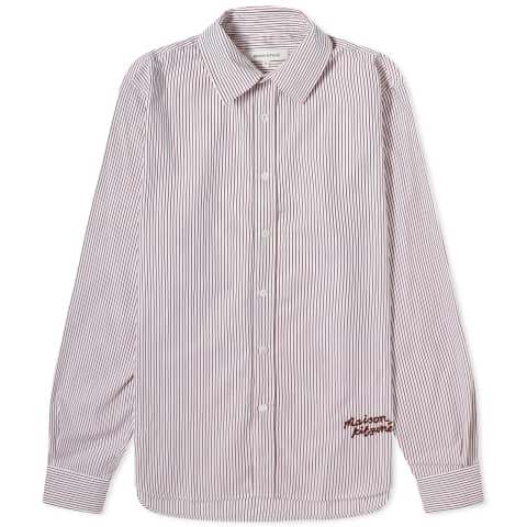[MAISON KITSUNE] Shirts Long Sleeve FW23 LM00405WC2037