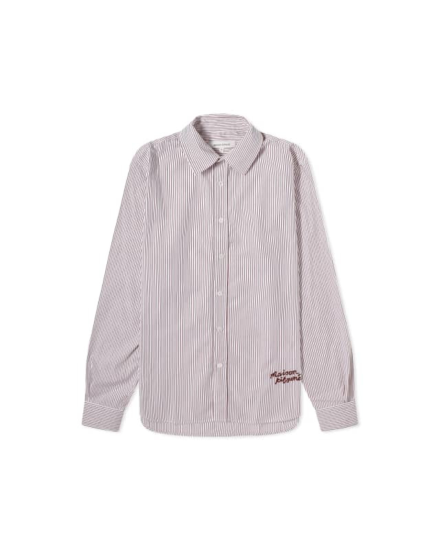 [MAISON KITSUNE] Shirts Long Sleeve FW23 LM00405WC2037