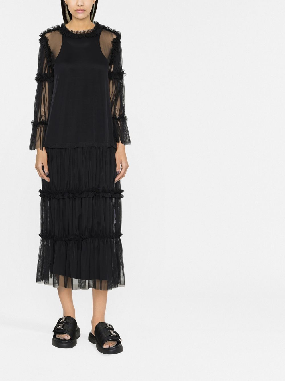 [MM6 Maison Margiela] Long sleeve dress FW22 S52CT0743S24409