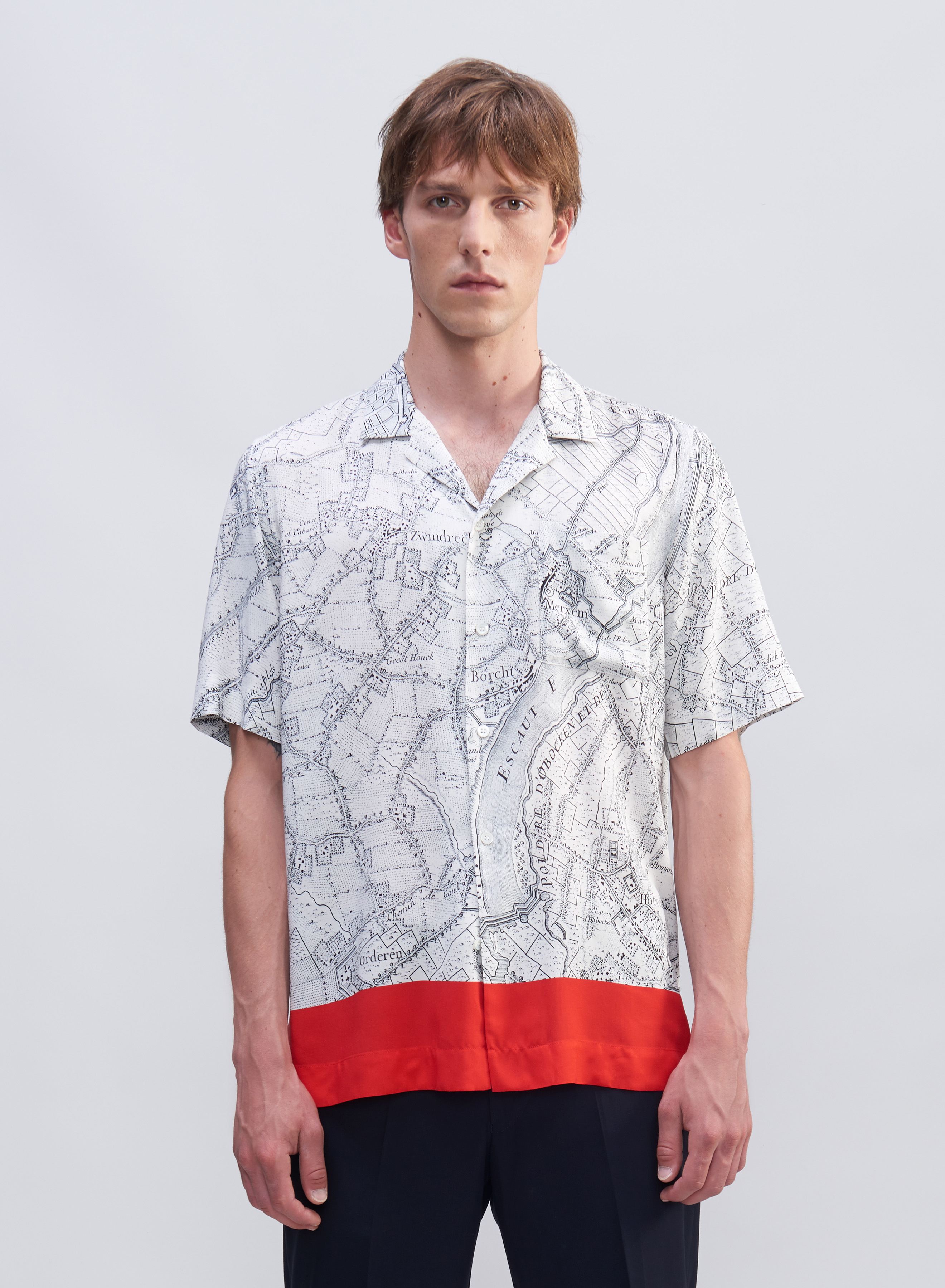 [DRIES VAN NOTEN] Shirts Short Sleeve SS22 0207164005