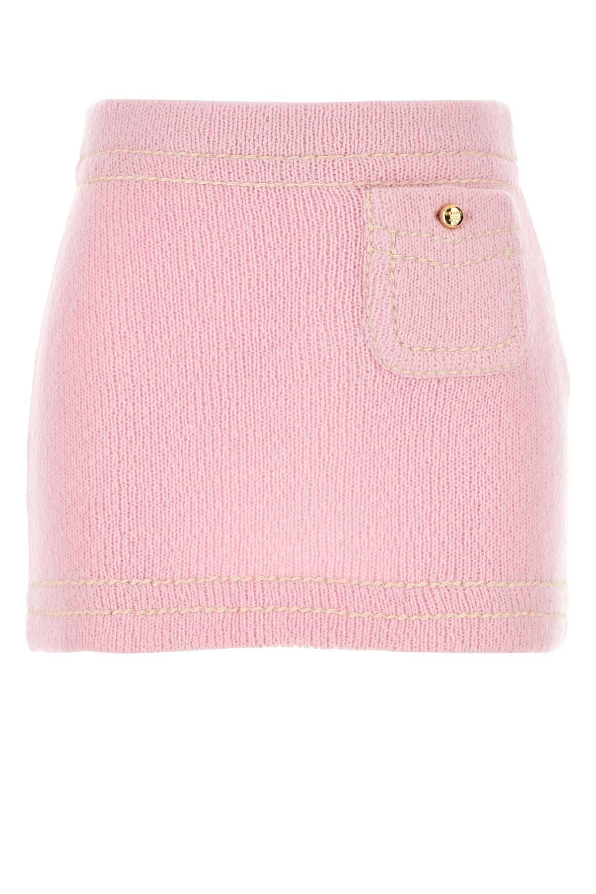[Prada] Mini skirt SS25 21480SOOO1ISX F0028