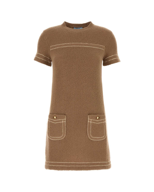 [Prada] Short sleeve dress SS25 23A08SOOO1ISX F0040