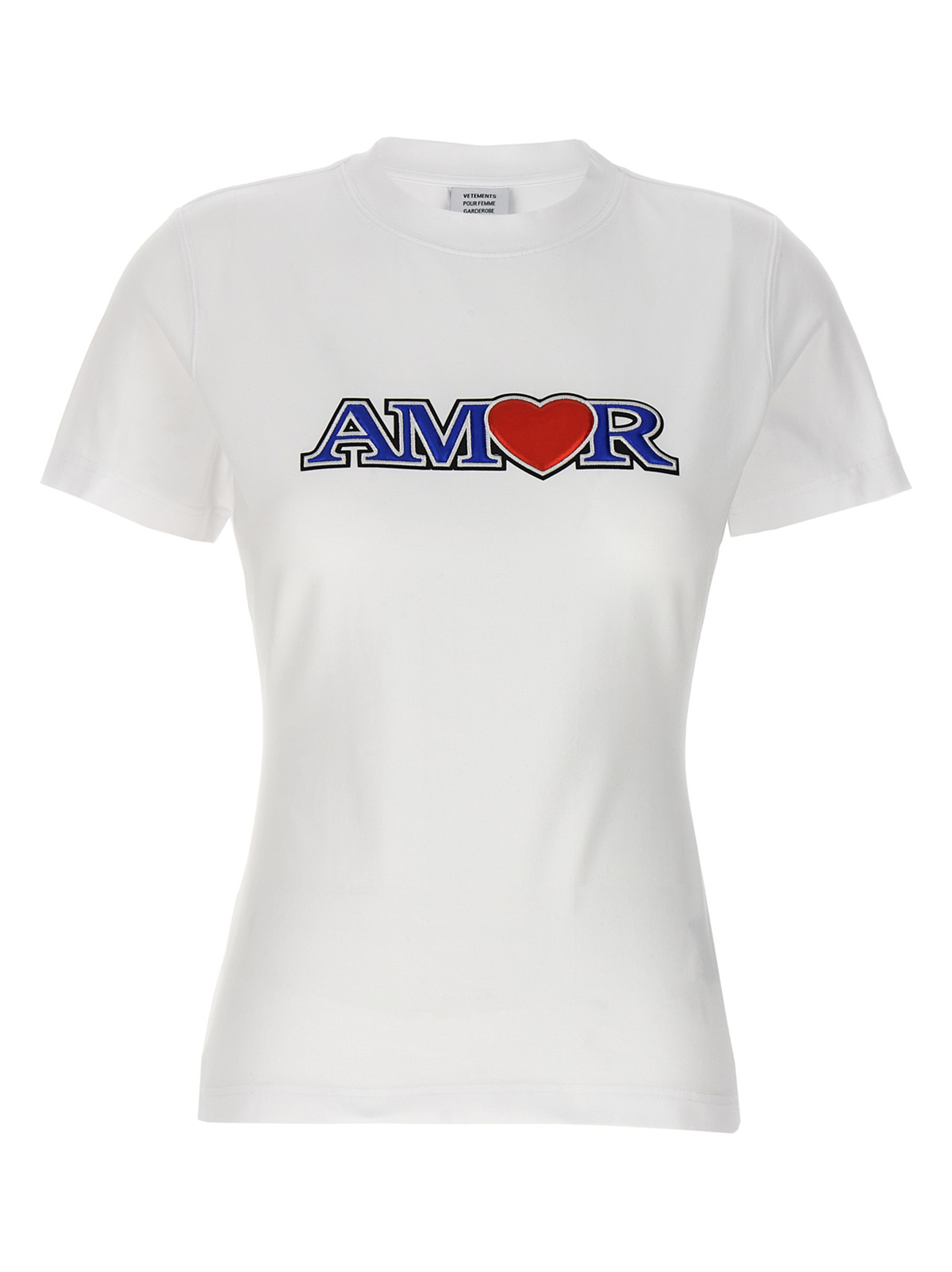 [Vetements] T-shirts Short Sleeve SS24 WE64TR340WWHITE