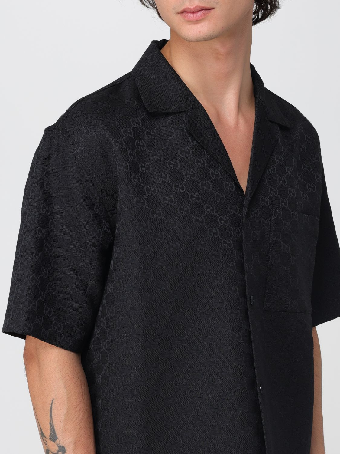 [Gucci] Shirts Short Sleeve SS26 794907Z7AO7 1000