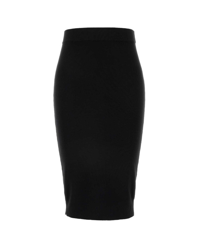 [Saint Laurent] Midi skirt FW24 809129Y76WQ 1000