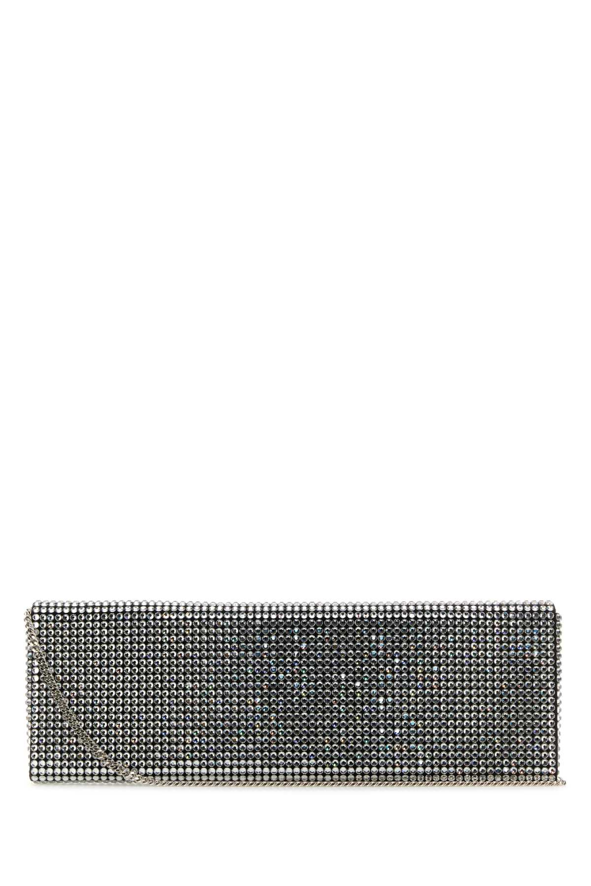 [Amina Muaddi] Clutch bag FW24 PALOMA SATBLASIL
