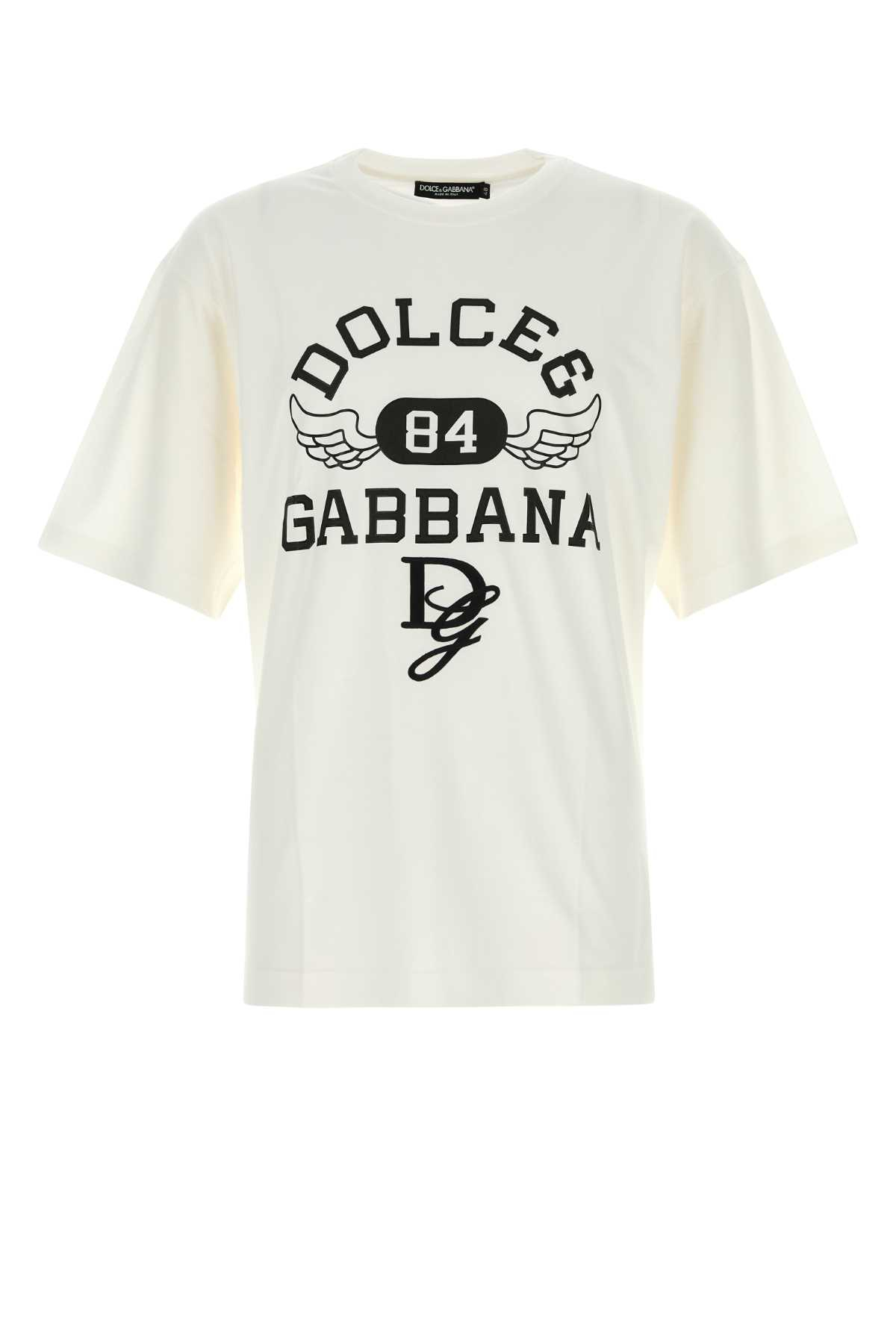 [Dolce & Gabbana] T-shirts Short Sleeve SS25 G8PN9ZG7NSN W0111