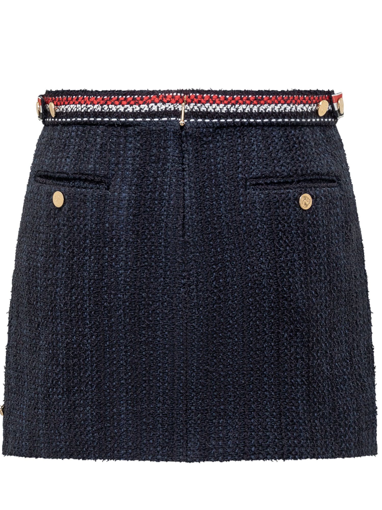 [Thom Browne] Mini skirt FW24 FGCA04AF0721 415