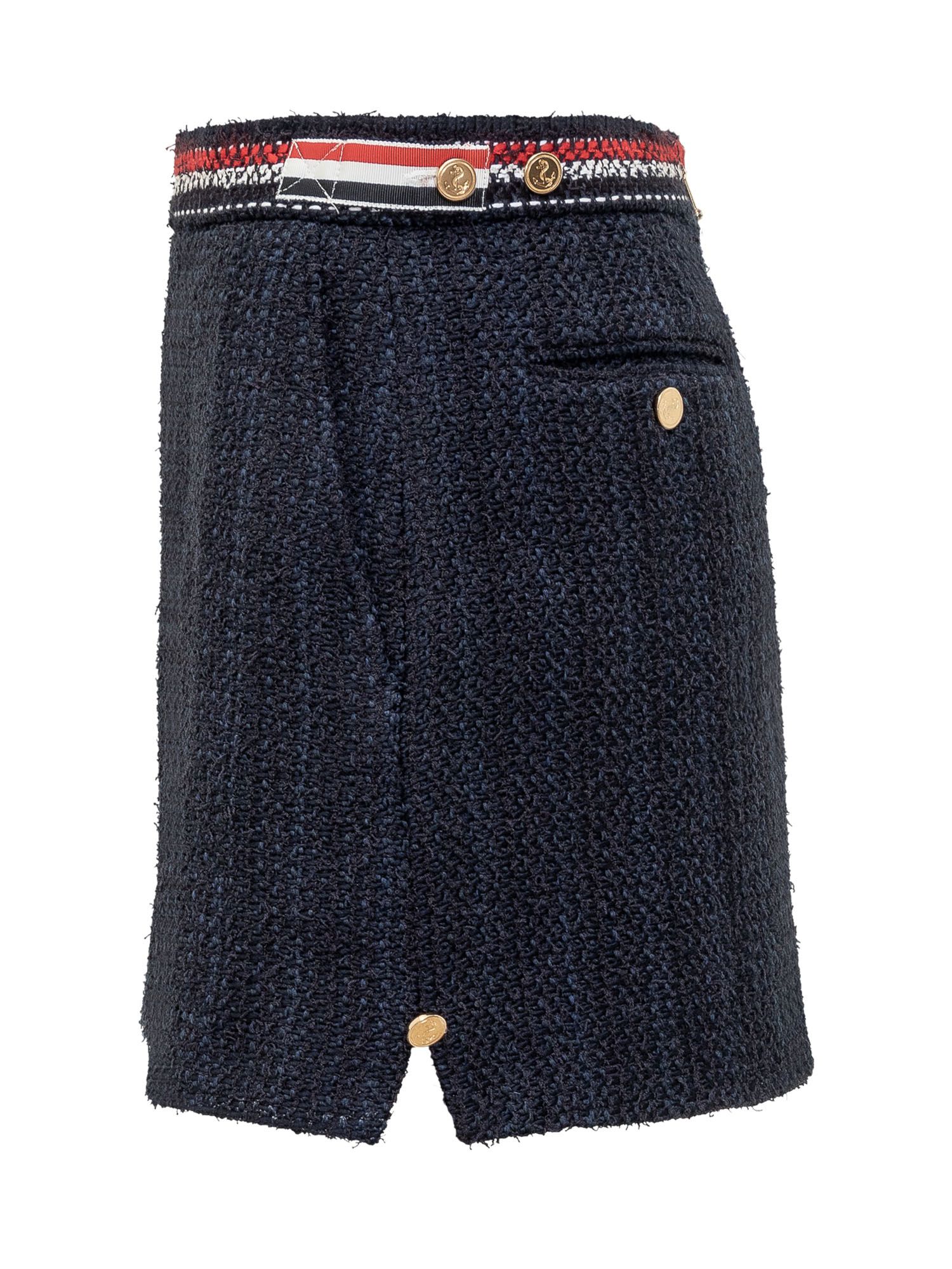 [Thom Browne] Mini skirt FW24 FGCA04AF0721 415