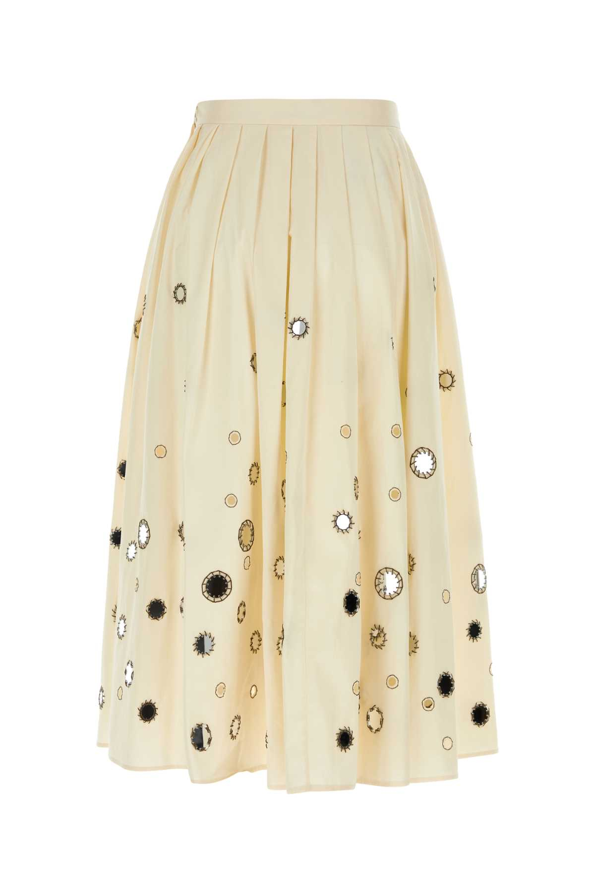 [Prada] Midi skirt FW24 P173JRSOOO14I5 F0018