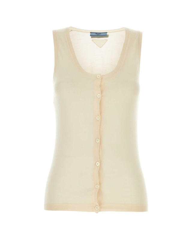[Prada] T-shirts Sleeveless FW24 P29B04SOOO14OQ F0018