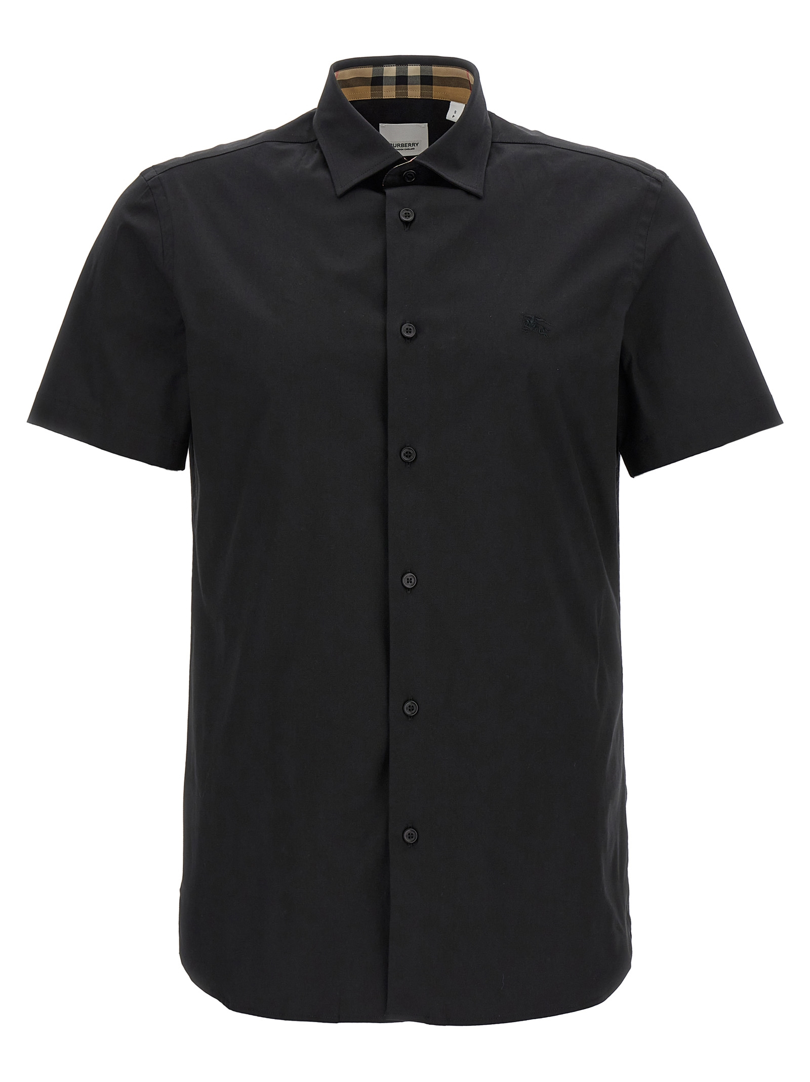 [Burberry] Shirts Short Sleeve FW24 8079596BLACK