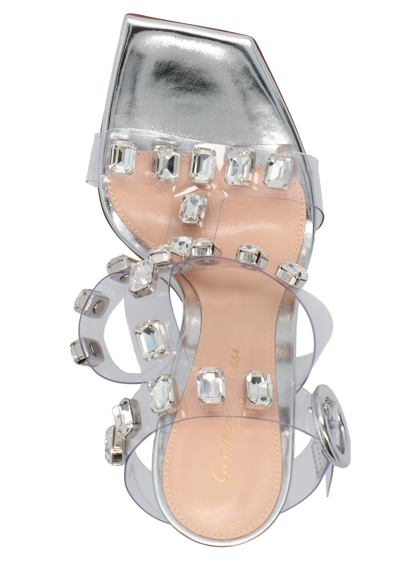 [Gianvito Rossi] Sandals SS23 G3224515RICGMETRASPSILVER