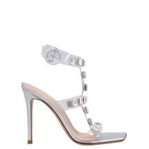 [Gianvito Rossi] Sandals SS23 G3224515RICGMETRASPSILVER