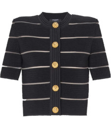 [Balmain] Cardigan SS26 GF0KL285KJ75-0PA