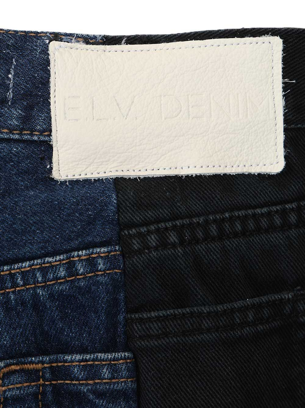 [E.L.V. DENIM] Jeans SS26 1003-201-01.02.28BLACK/DARK BLUE