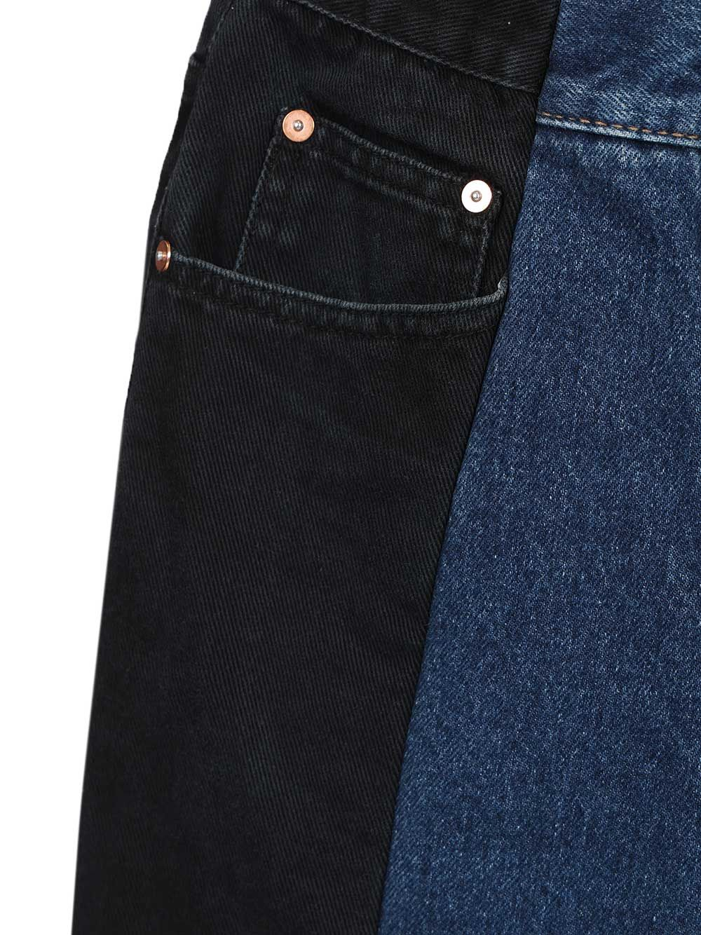 [E.L.V. DENIM] Jeans SS26 1003-201-01.02.28BLACK/DARK BLUE