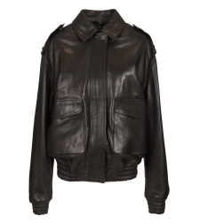 [Arma] Leather Jacket SS26 010L261046.02BLACK