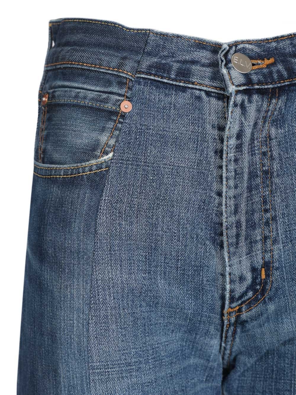 [E.L.V. DENIM] Jeans SS26 1019-201-02.03DARK/MID BLUE