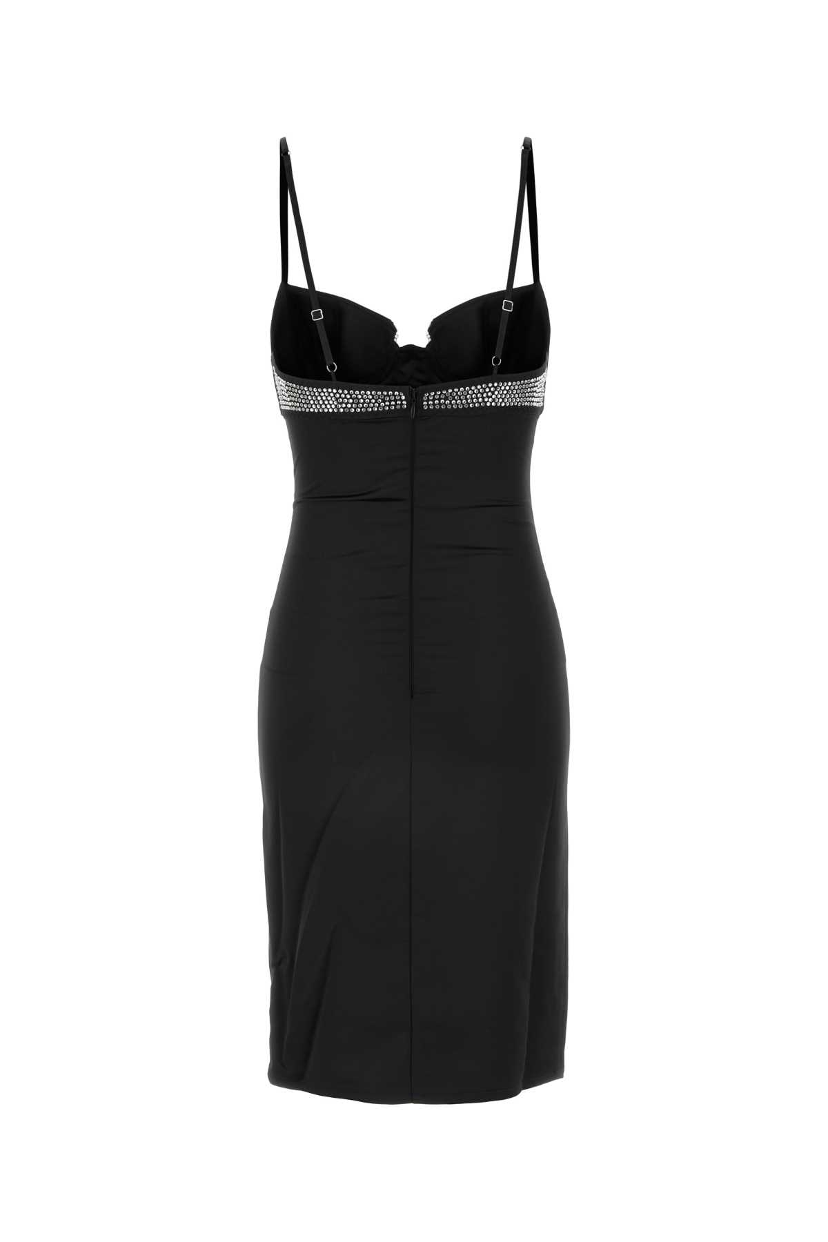 [OSEREE] Sleeveless dress FW24 OGD343 BLACK
