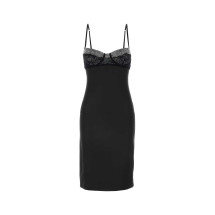 [OSEREE] Sleeveless dress FW24 OGD343 BLACK