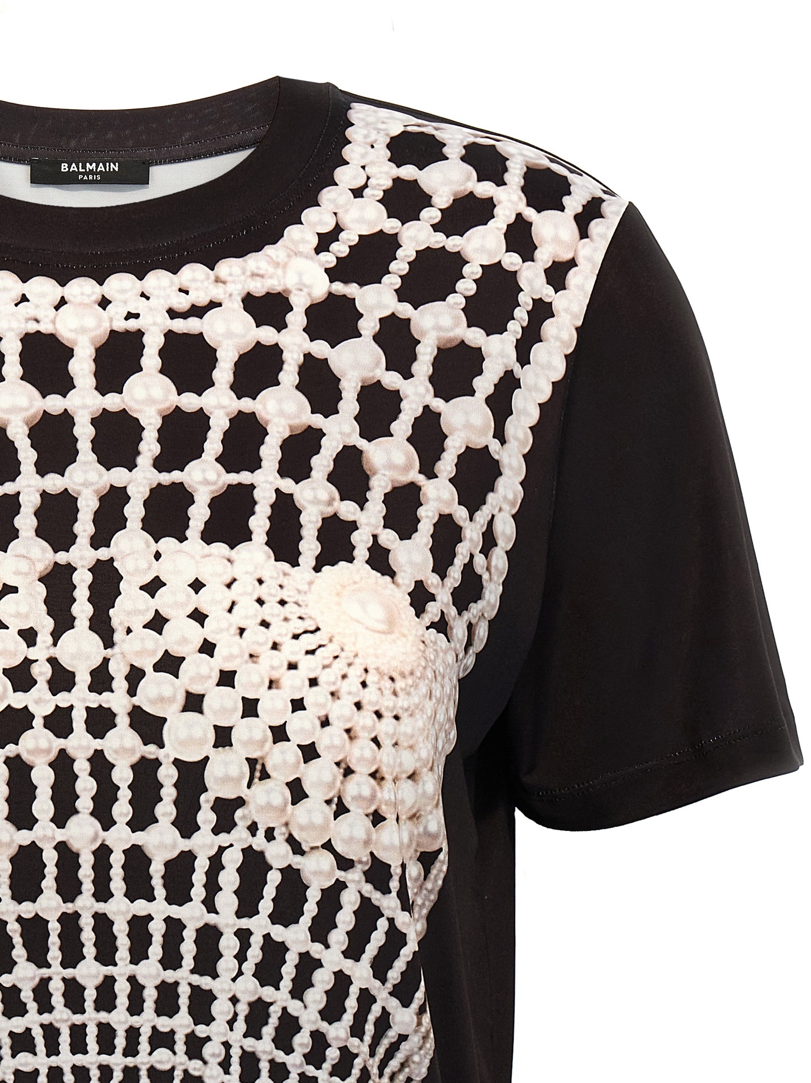 [Balmain] T-shirts Short Sleeve SS25 EF1EF000GE48EAB