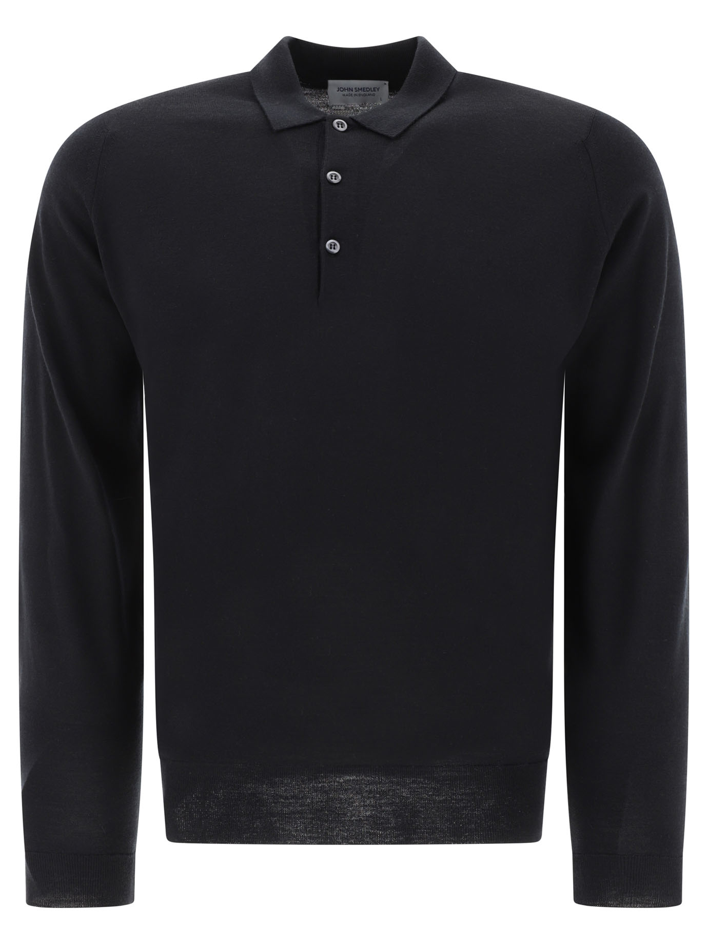 [JOHN SMEDLEY] Shirts Long Sleeve FW25 BELPERBLACK