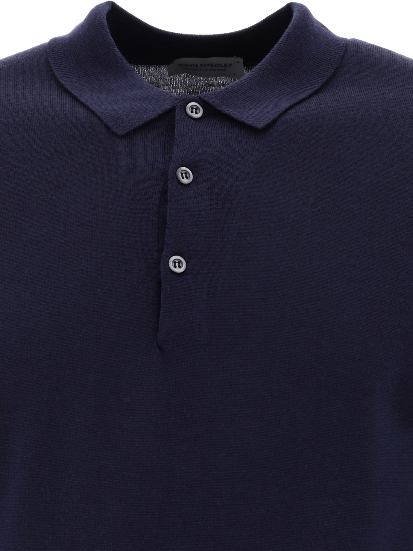 [JOHN SMEDLEY] Shirts Long Sleeve FW25 BELPERMIDNIGHT