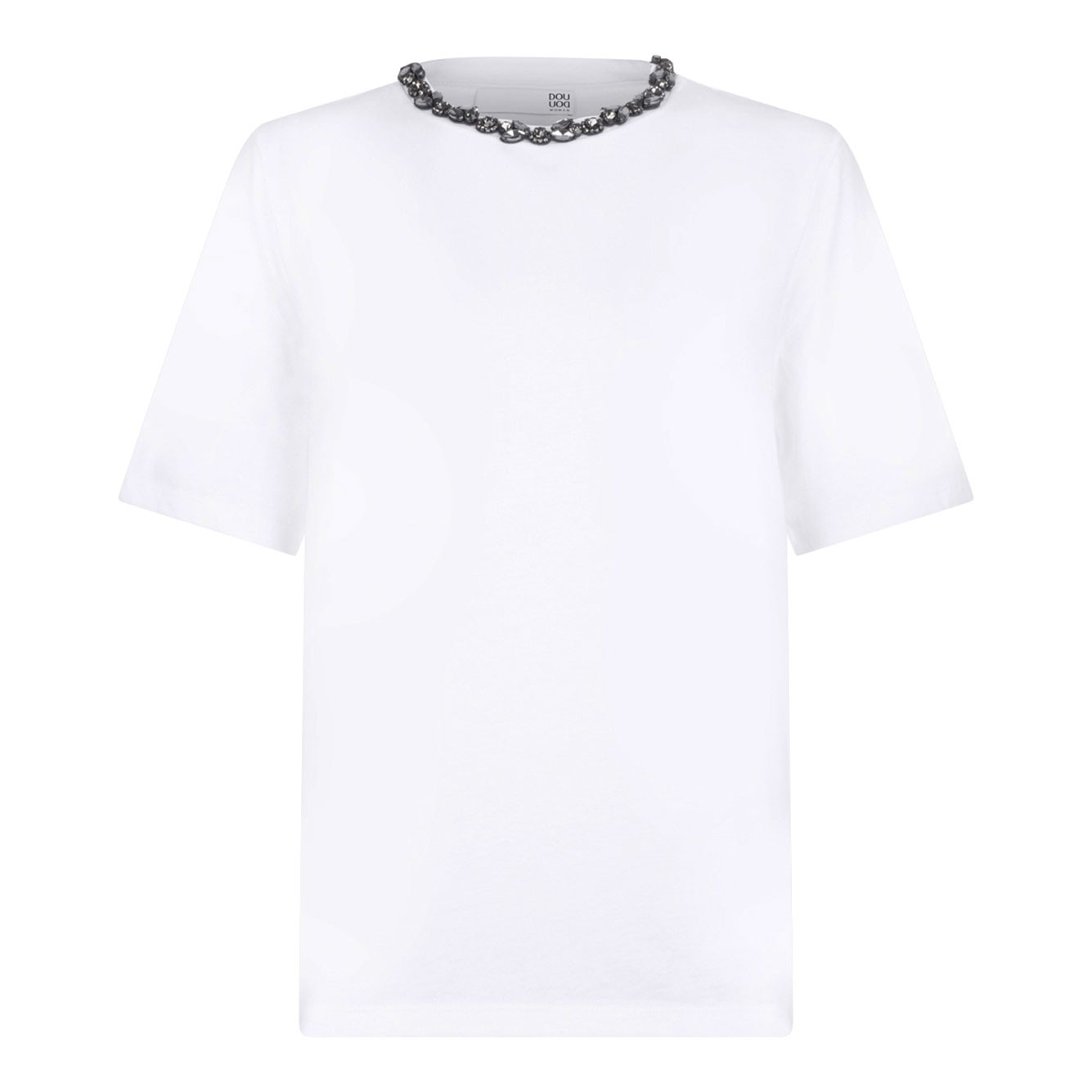 [DOUUOD] T-shirts Short Sleeve FW25 D7W5CRISTALLO-001