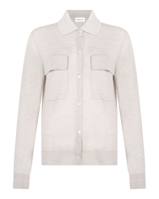 [PAROSH] Cardigan FW25 D540912-LINFA25W084