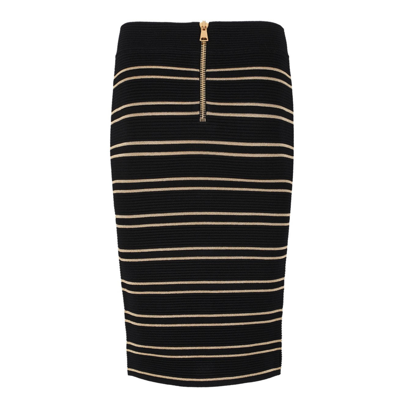 [Balmain] Midi skirt FW25 FF1LC018KI52-EAD