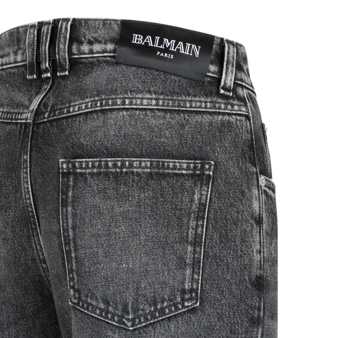 [Balmain] Jeans FW25 FH1MI083DF82-9AZ