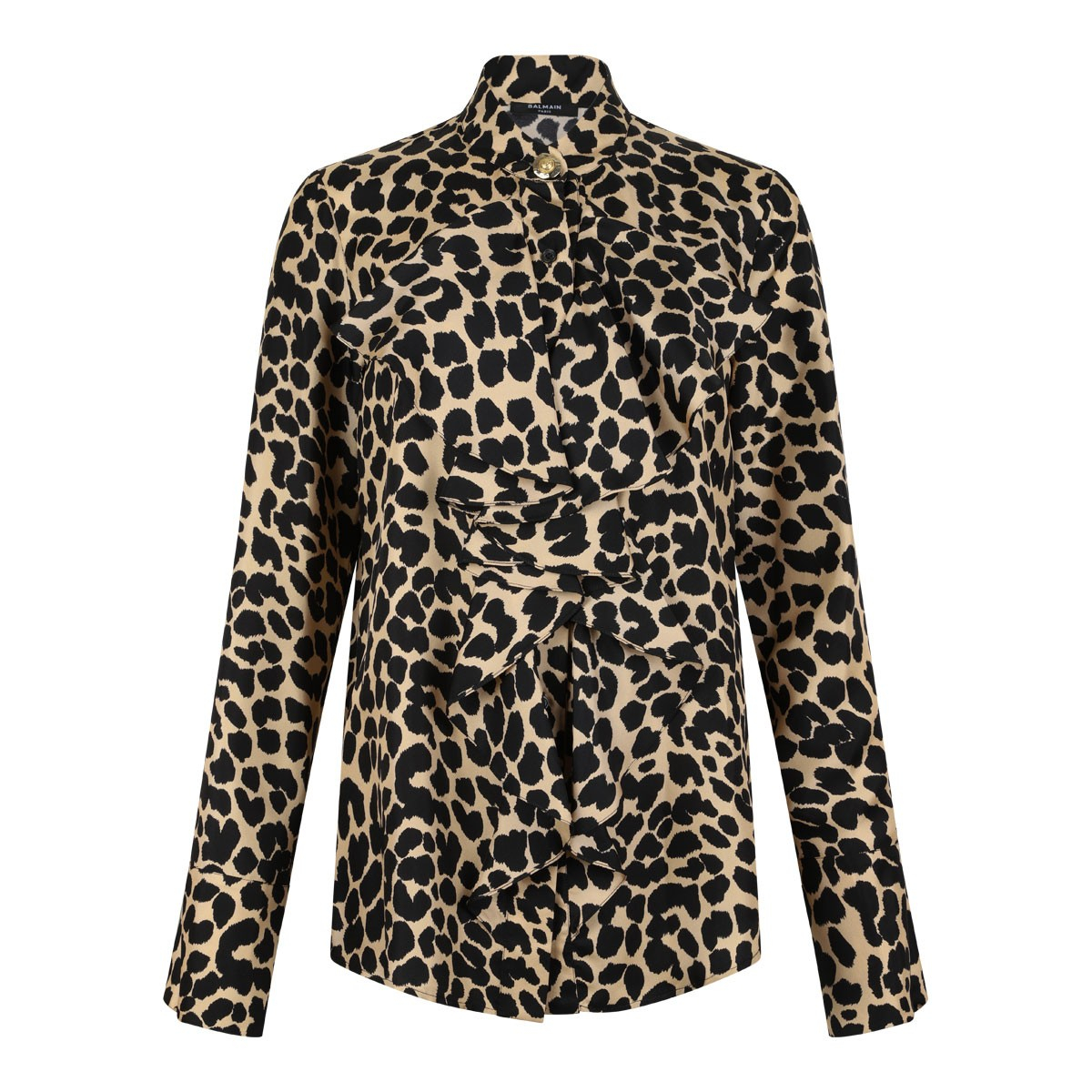 [Balmain] Shirts Long Sleeve FW25 FF1HR150SF10-GBA