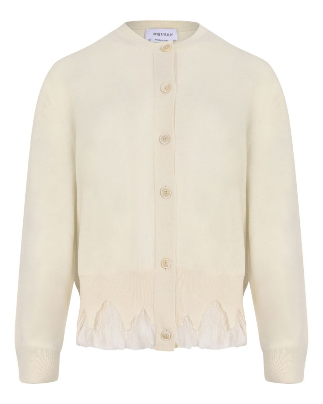 [Alexander McQueen] Cardigan FW25 829289-Q1BC89288